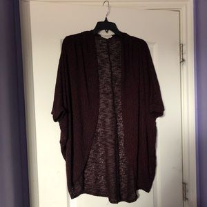 Cute soft plum cardigan